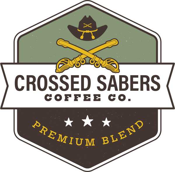 Crossed Sabers Coffee Co. logo