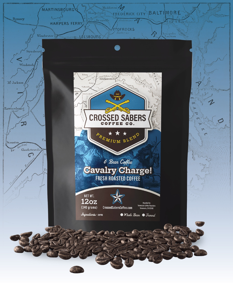 Crossed Sabers Coffee Cavalry Charge!