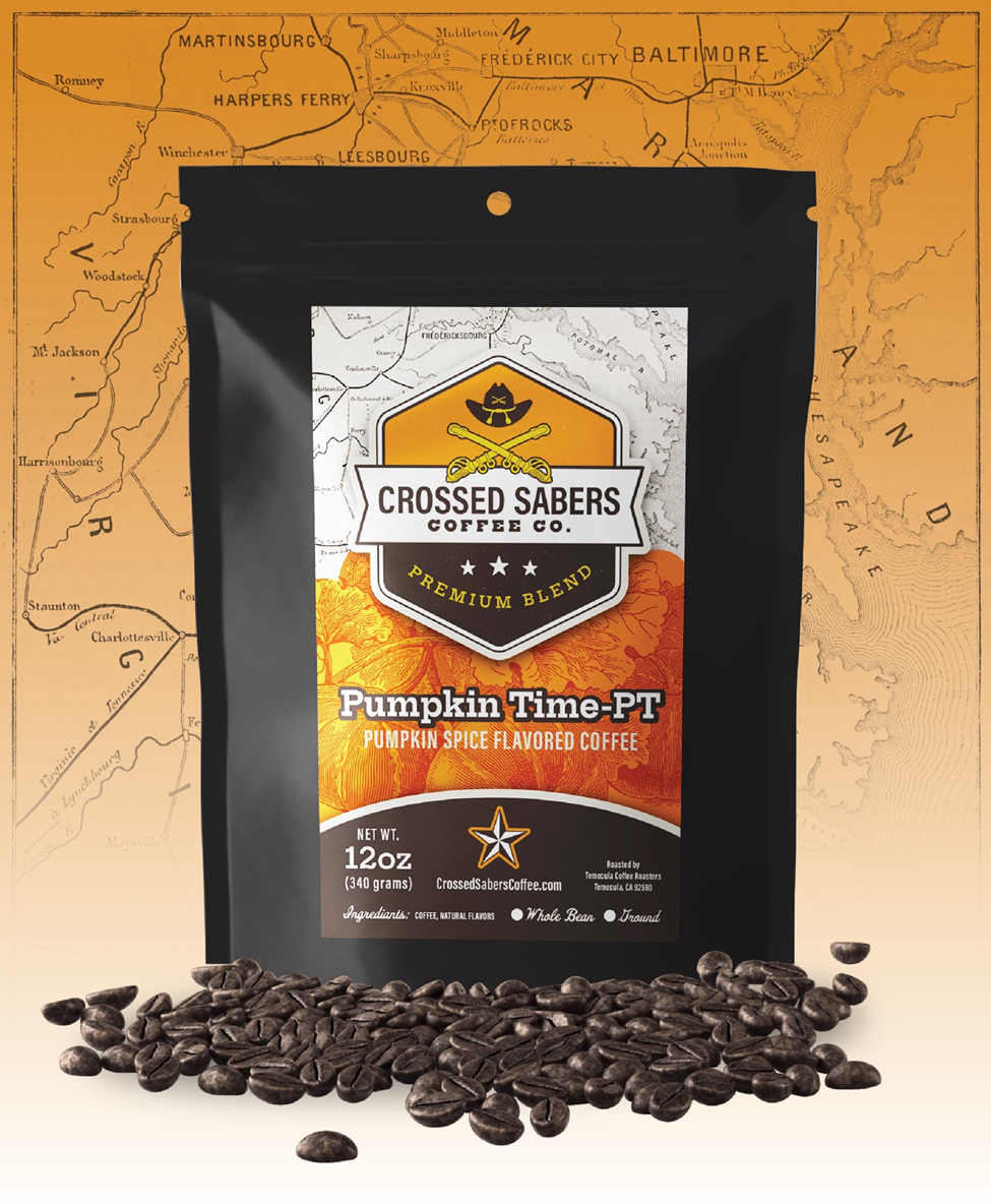 Crossed Sabers Coffee Pumpkin Time-PT