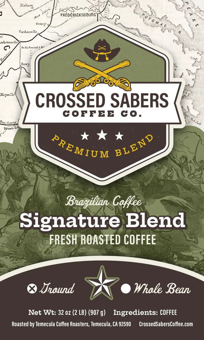 Crossed Sabers Coffee Signature Blend 2lb Drip