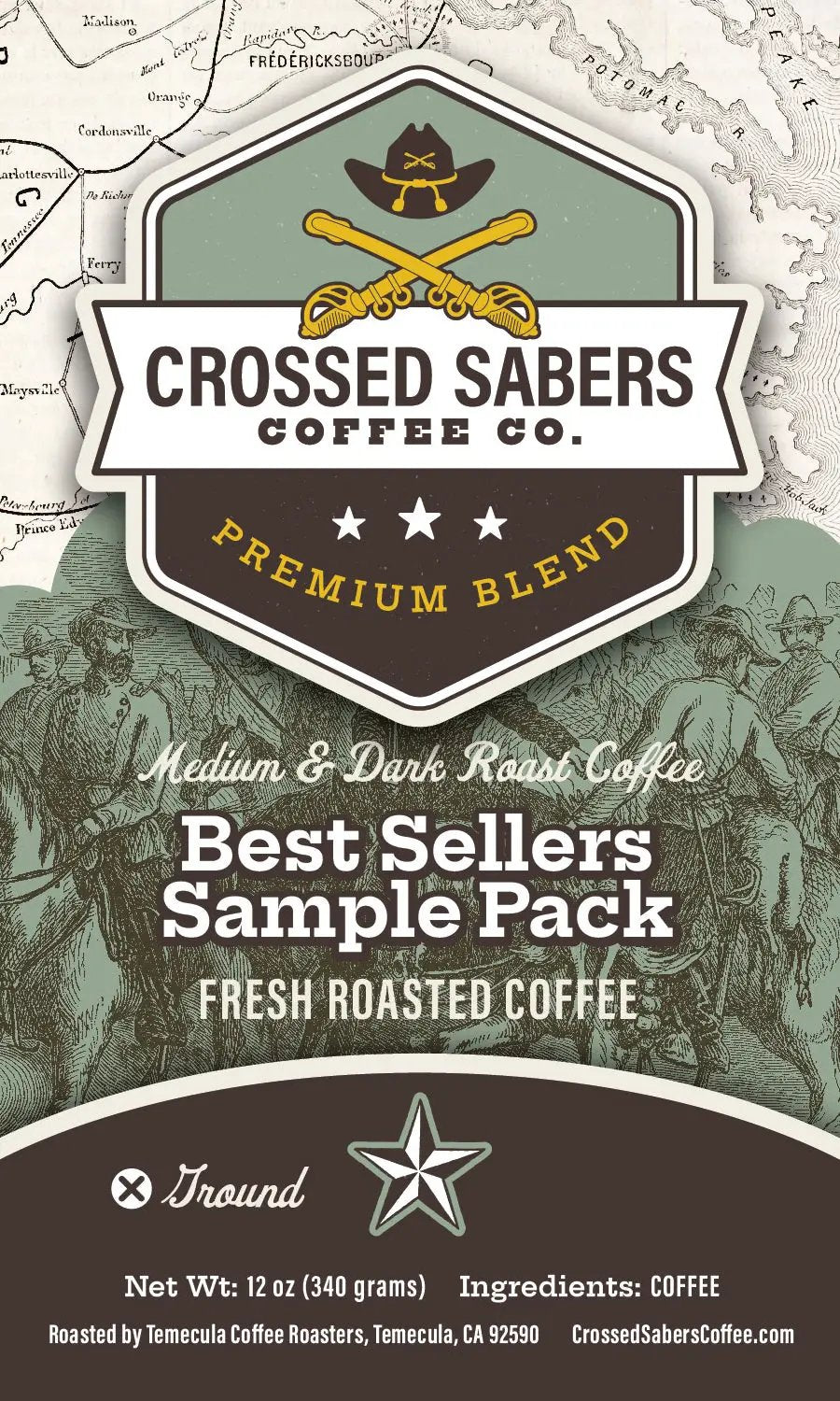 Crossed Sabers Coffee Sample Pack