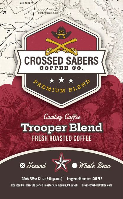 Crossed Sabers Coffee Trooper Blend 12oz Drip